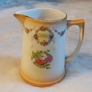 Antique Crown Porcelain Pitcher Made England